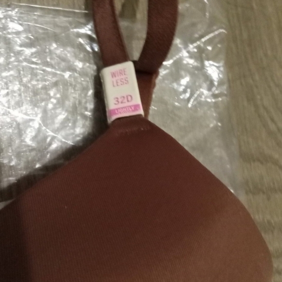 Victoria secret-Brown Wear everywhere Wireless Bra-32D - Picture 4 of 4